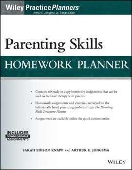 Paperback Parenting Skills Homework Planner (W/ Download) Book