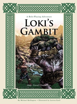 Hardcover Loki's Gambit: A Role-Playing Adventure Book