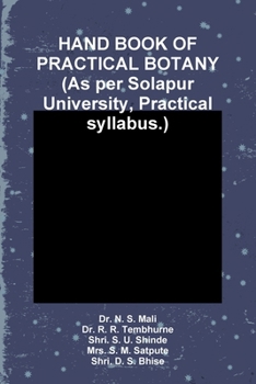 Paperback HAND BOOK OF PRACTICAL BOTANY (As per Solapur University, Practical syllabus.) Book