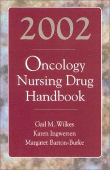 Paperback 2002 Oncology Nursing Drug Handbook Book