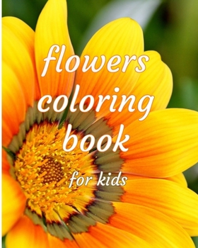 Paperback Coloring Book Flowers Book
