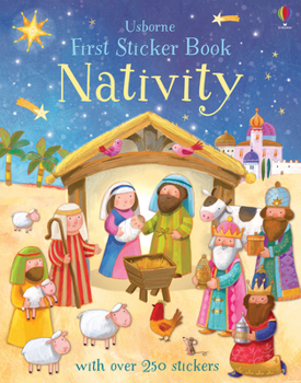 FIRST STICKER BOOK NATIVITY - Book  of the Usborne Sticker Books