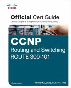 Hardcover CCNP Routing and Switching Route 300-101 Official Cert Guide Book