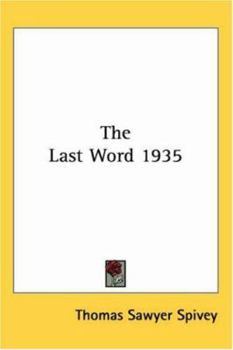 The Last Word 1935