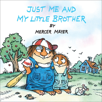 Library Binding Just Me and My Little Brother Book