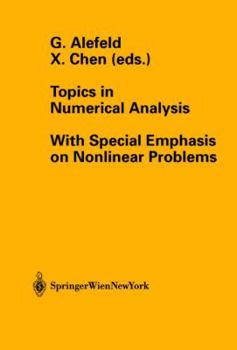 Paperback Topics in Numerical Analysis: With Special Emphasis on Nonlinear Problems Book
