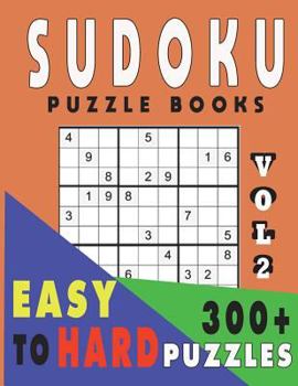 Paperback Sudoku Puzzle Books Easy To Hard 300+ Puzzles Vol2 Book