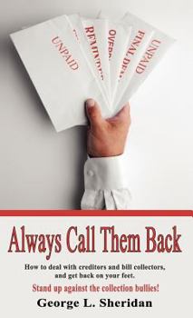 Hardcover Always Call Them Back Book