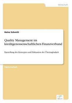 Quality Management Im Kreditgenossenschaftlichen Finanzverbund