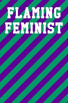 Flaming Feminist: Blank Ukelele Tab Notebook 6”x9” 120 Pages