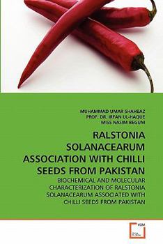 Paperback Ralstonia Solanacearum Association with Chilli Seeds from Pakistan Book