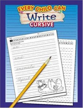 Paperback Every Child Can Write Cursive Book