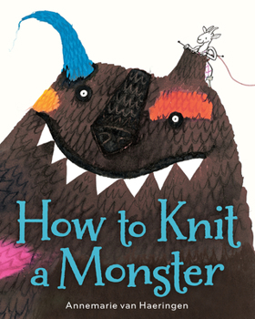 Hardcover How to Knit a Monster Book