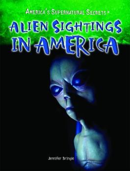 Library Binding Alien Sightings in America Book