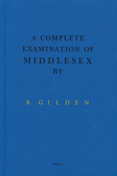 Hardcover Bruce Gilden: A Complete Examination of Middlesex Book