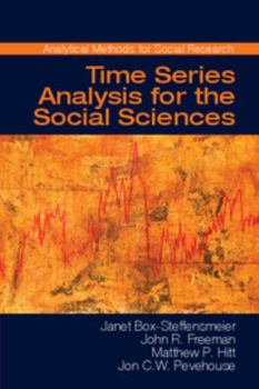 Hardcover Time Series Analysis for the Social Sciences Book