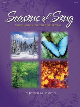 Paperback Seasons of Song: Vocal Solos for the Entire Year Book