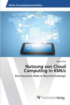 Paperback Nutzung von Cloud Computing in KMUs [German] Book