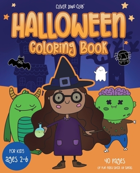 Paperback Halloween Coloring book for kids: 40 pages of fun filled Trick or Treat Book