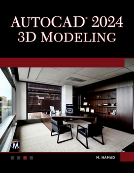 Paperback AutoCAD 2024 3D Modeling Book