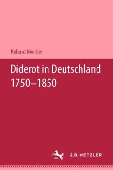 Hardcover Diderot in Deutschland 1750-1850 [German] Book