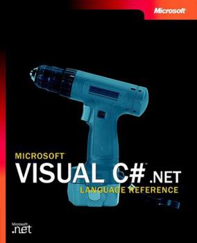 Paperback Microsoft Visual C#(TM) .NET Language Reference (Pro-Documentation) Book