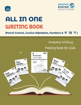 Paperback SBB All in One Writing Book Cursive Alphabets, Nembers and Ka, Kha, Gha Book