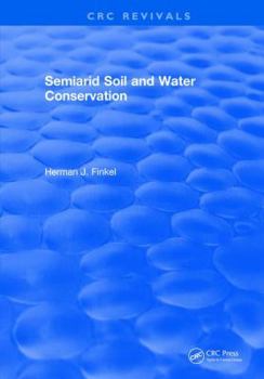 Hardcover Semiarid Soil and Water Conservation Book