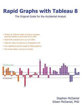 Paperback Rapid Graphs with Tableau 8: The Original Guide for the Accidental Analyst Book
