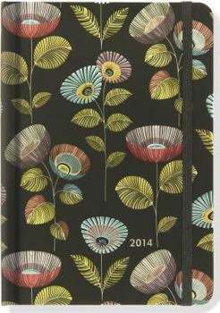 Calendar 2014 Iridescent Garden 16-Month Weekly Planner (Compact Engagement Calendar, Diary) Book