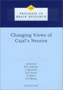 Hardcover Changing Views of Cajal's Neuron Book