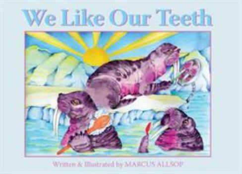 Paperback We Like Our Teeth [Large Print] Book