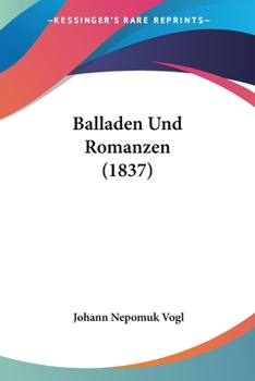 Paperback Balladen Und Romanzen (1837) [German] Book