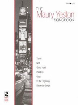 Paperback The Maury Yeston Songbook Book