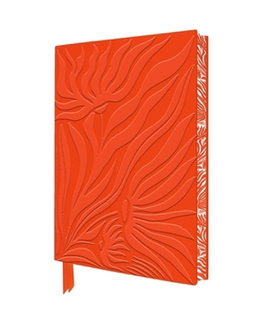 Leather Bound Art Nouveau Cornerpiece Artisan Art Notebook (Flame Tree Journals) Book