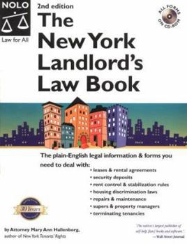 Paperback New York Landlord's Law Book
