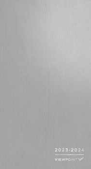 Viewpoint Planner 2023 Pocket Planner Gray Foil