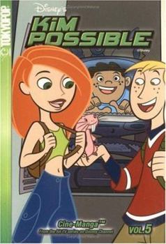 Paperback Kim Possible Cine-Manga Volume 5: Animal Attraction & All the News Book