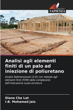 Analisi agli elementi finiti di un palo ad iniezione di poliuretano (Italian Edition)
