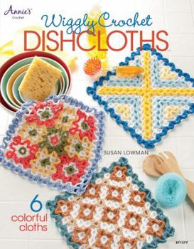 Paperback Wiggly Crochet Dishcloths Book