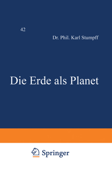 Paperback Die Erde ALS Planet [German] Book