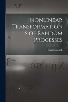 Paperback Nonlinear Transformations of Random Processes Book
