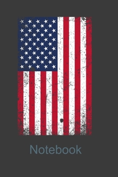 Paperback Notebook: Perfect Notebook For Americans. Cute Cream Paper 6*9 Inch With 100 Pages Notebook For Writing Daily Routine, Journal a Book