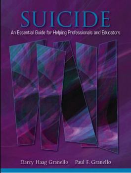 Paperback Suicide: An Essential Guide for Helping Professionals and Educators Book