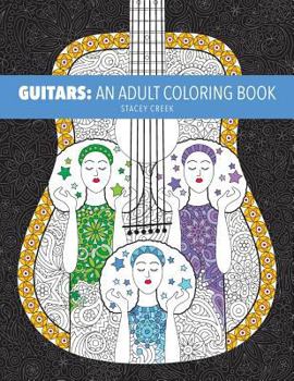 Paperback Guitars: An Adult Coloring Book