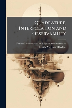 Paperback Quadrature, Interpolation and Observability Book