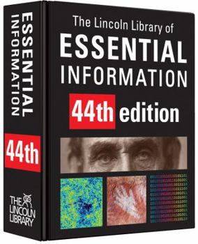 Hardcover The Lincoln Library of Essential Information: Named in Honor of Abraham Lincoln, Whose Inspiring Example Demonstrated the Possibilities of Self-education Book