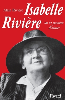 Paperback Isabelle Rivière [French] Book