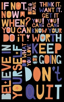 Keep Going Don't Quit: Agenda for work Daily planner note pad Home and office work journal To do list, schedule, remember list and Taking Notes Inspirational quotes agenda for daily activities