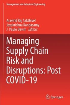 Paperback Managing Supply Chain Risk and Disruptions: Post Covid-19 Book